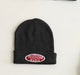 Truetone Music Cuffed Beanie Charcoal Heather with Red & White Logo