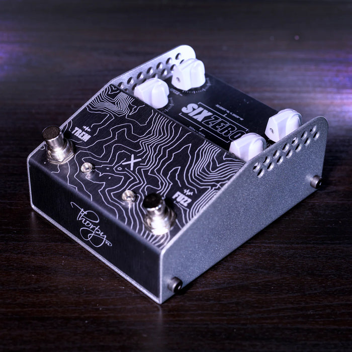 Thorpy FX Six Zero Fuzz & Tremolo Pedal Left Angle Side