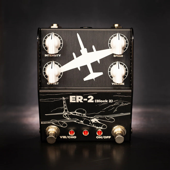 Thorpy FX ER-2 Block 2 Univibe Vibrato/Chorus Pedal Front 