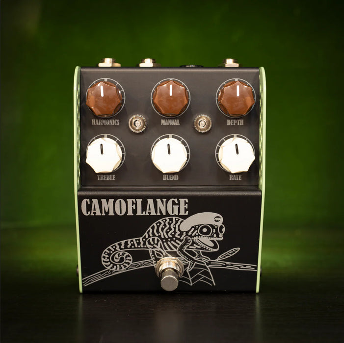 Thorpy FX Camoflange Flanger Guitar Pedal Front