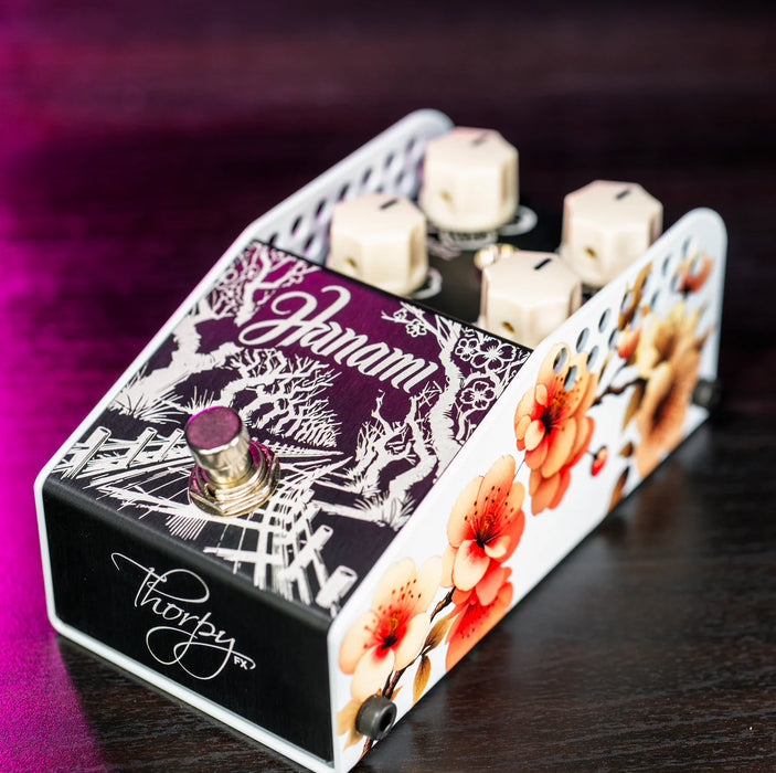 Thorpy FX Hanami GeFuzz Pedal Front Angle Left Side