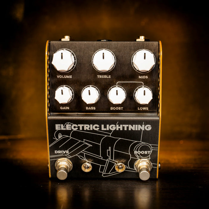 Thorpy FX Electric Lightning Overdrive Boost Pedal Front