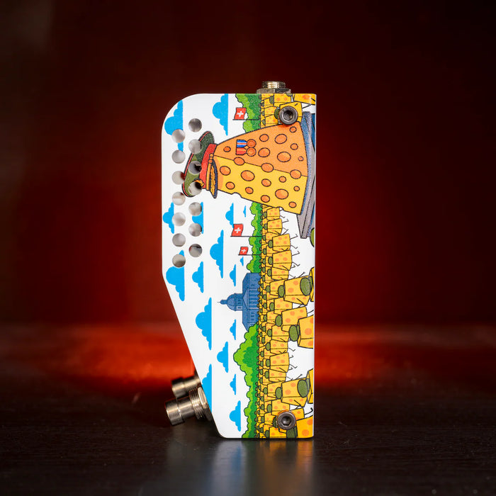 Thorpy FX The Field Marshall Fuzz Guitar Effect Pedal Side