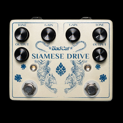 Bad Cat Siamese Dual Harmonic Overdrive Pedal Front 