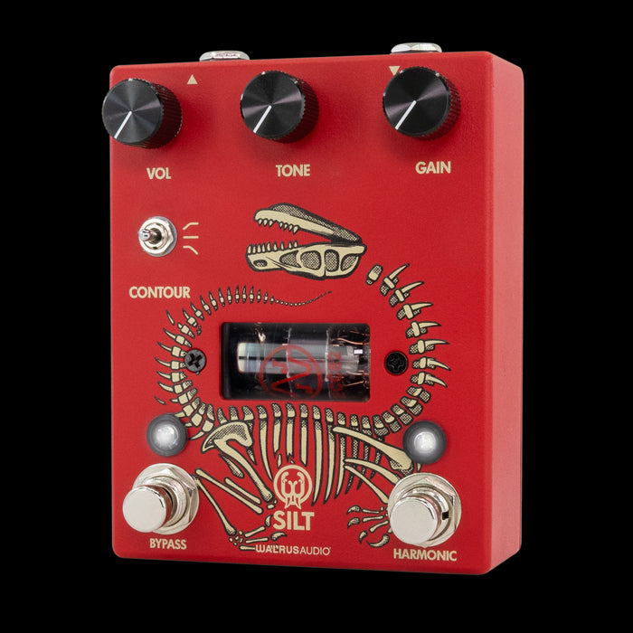 Walrus Audio Silt Harmonic Tube Fuzz Pedal - Red
