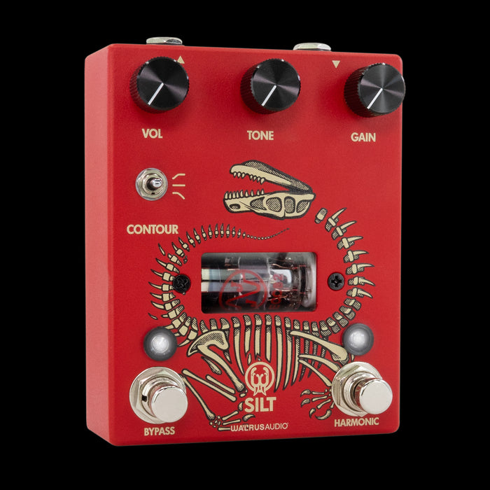 Walrus Audio Silt Harmonic Tube Fuzz Pedal - Red