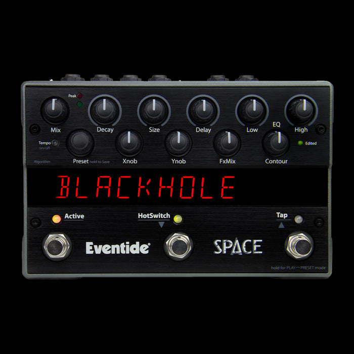 space pedal Eventide Space Reverb Guitar Effects Pedal — Truetone Music