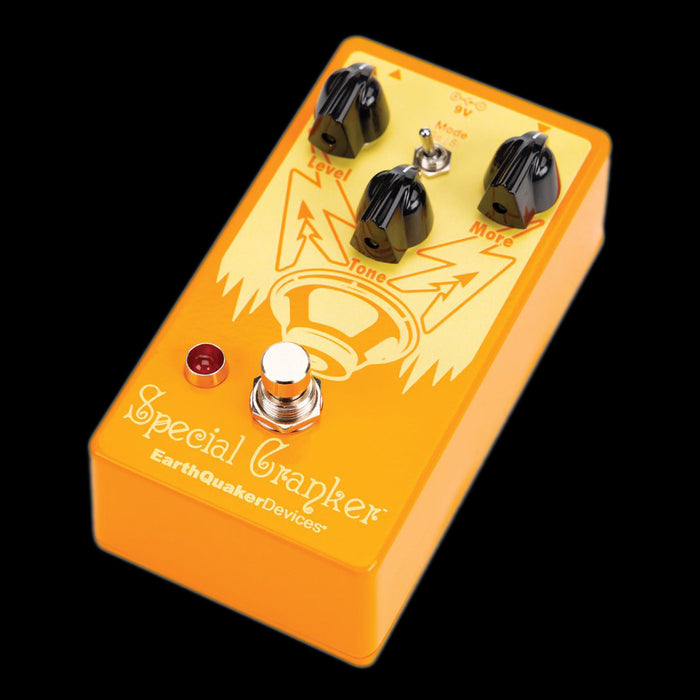 EarthQuaker Devices Special Cranker Overdrive/Distortion Guitar Effect Pedal Front Angle Right