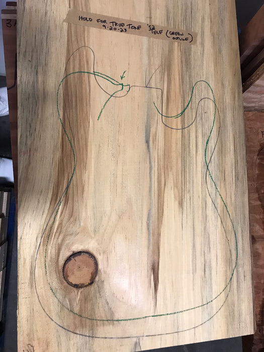 Fender Custom Shop Exotic 1952 Telecaster Sugarpine Relic Natural With Case