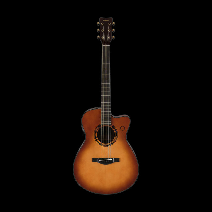 Yamaha TAS3 C TransAcoustic Concert Sand Burst Acoustic Electric Guitar Front