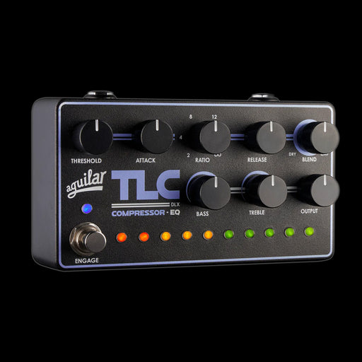 Aguilar TLC Compressor EQ DLX Compressor Pedal Front Angle