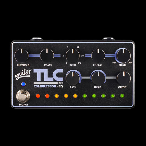 Aguilar TLC Compressor EQ DLX Compressor Pedal Front 