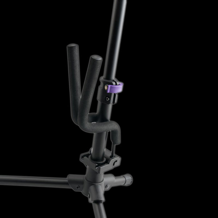 On-Stage XCG-5 Foldable Classic Guitar Stand Folded