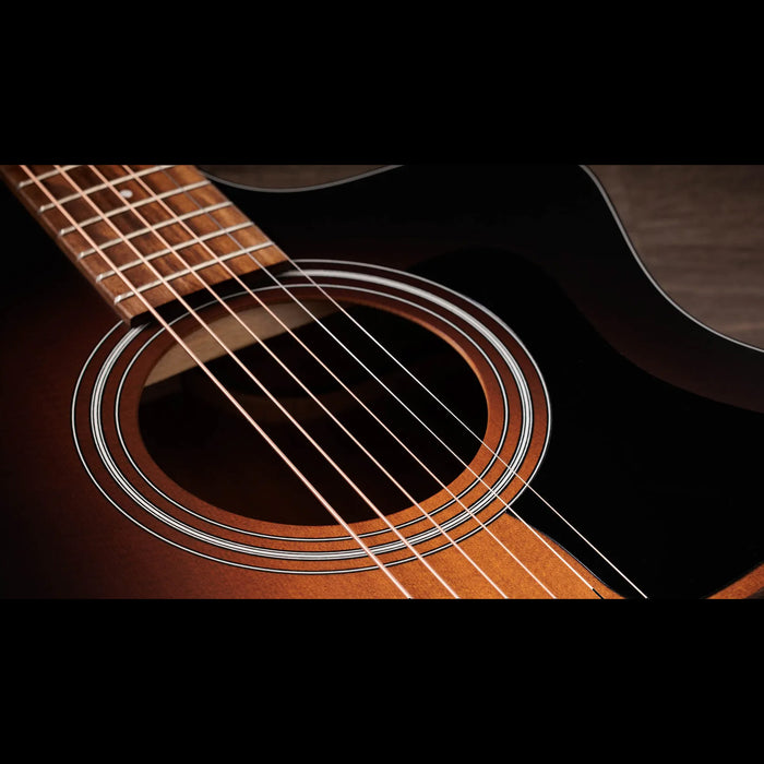 Taylor 114ce Special Edition Acoustic Guitar Closeup Soundhole