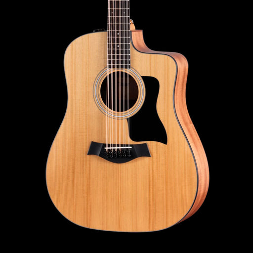 Taylor 150ce Doce Doble 12-String Natural Acoustic Electric Guitar Front Crop