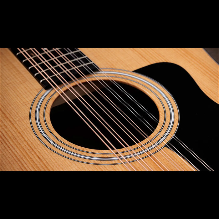 Taylor 150ce Doce Doble 12-String Natural Acoustic Electric Guitar Rosette