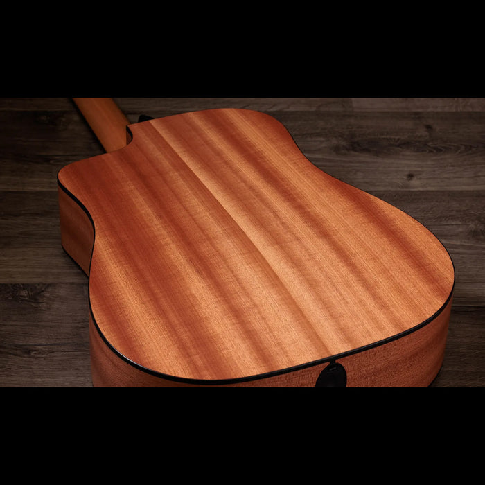 Taylor 150ce Doce Doble 12-String Natural Acoustic Electric Guitar Back Closeup 