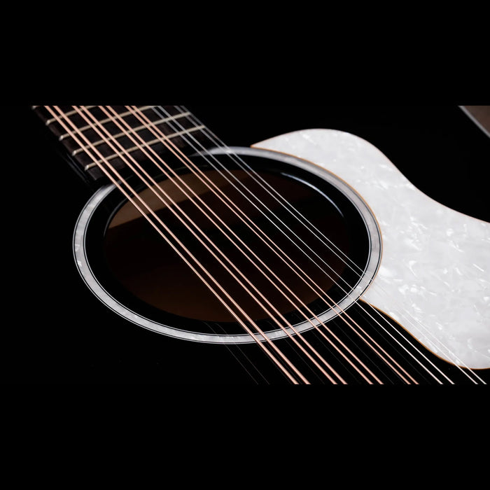 Taylor Somos 250ce Plus BLK Doce Doble 12-String Black Strings