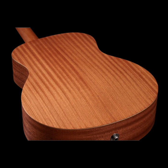 Taylor GS Mini-e Special Edition Floral Green Acoustic Guitar Back Angle