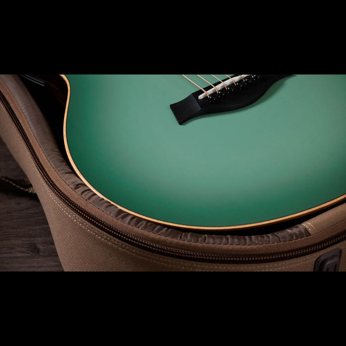 Taylor GS Mini-e Special Edition Vintage Teal Burst Acoustic Guitar Lower Bout Bag