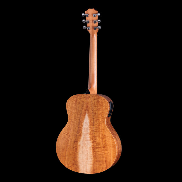 Taylor GS Mini-e LTD Figured Koa Back Left