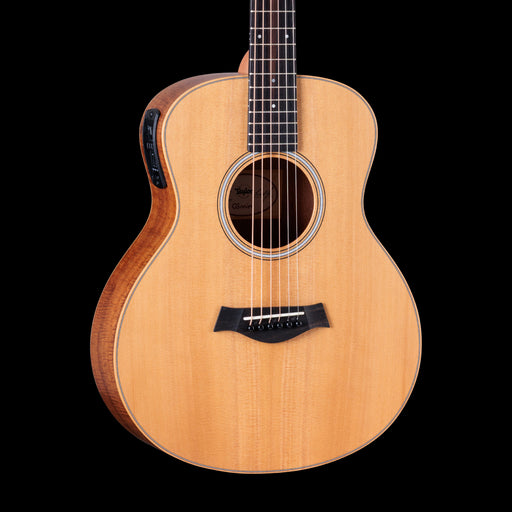 Taylor GS Mini-e LTD Figured Koa Front Crop