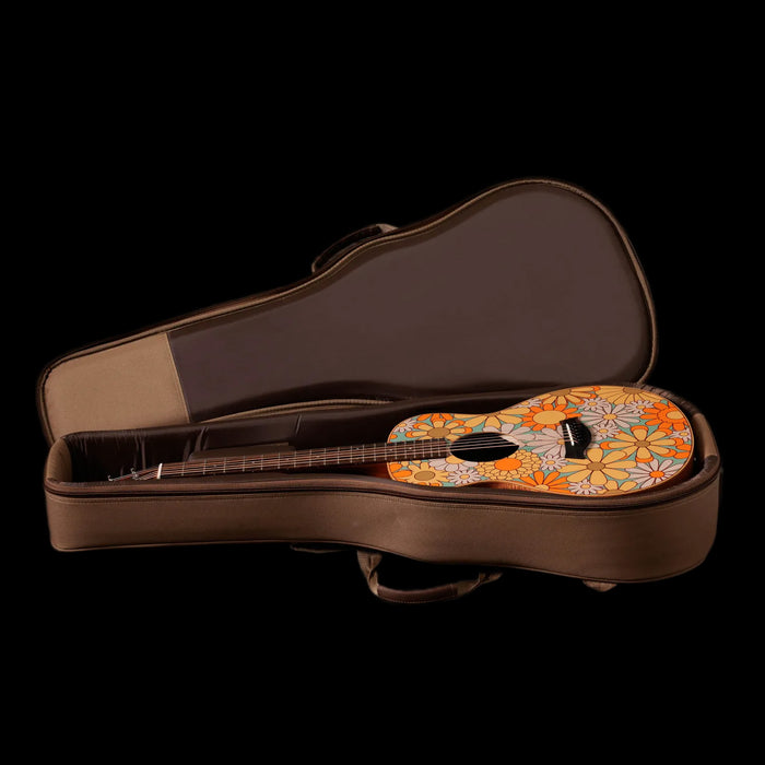 Taylor GS Mini-e Special Edition Floral Blue Spruce Bag Gig Bag