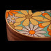 Taylor GS Mini-e Special Edition Floral Blue Spruce Top Closeup Lower Bout