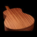 Taylor GS Mini-e Special Edition Floral Blue Spruce Top Closeup Back Angle
