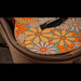 Taylor GS Mini-e Special Edition Floral Blue Spruce Top Closeup Bag