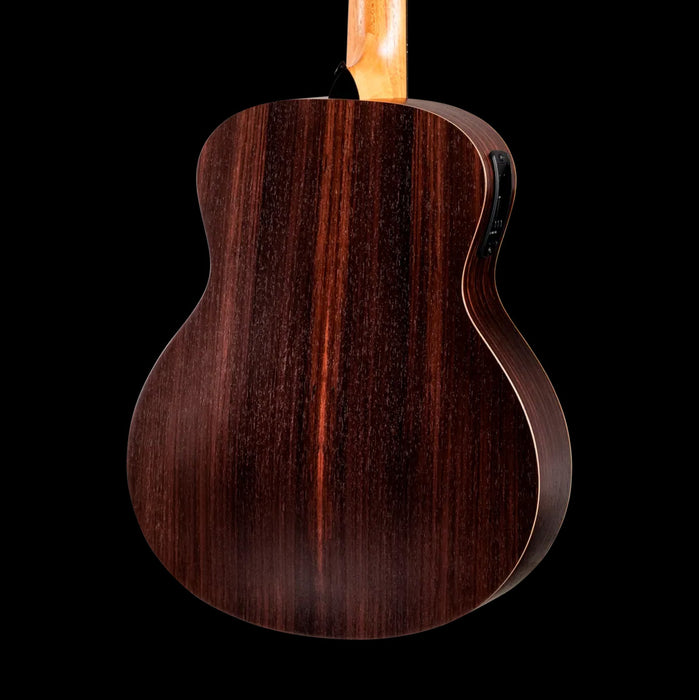Taylor GS Mini-e Special Edition Vintage Teal Burst Acoustic Guitar Back Crop