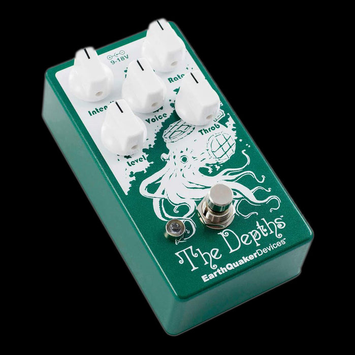 EarthQuaker Devices The Depths Vibrato Pedal Right Angle
