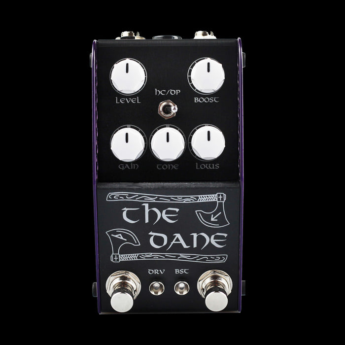 Thorpy FX The Dane Mk II Overdrive/Boost Pedal Front 