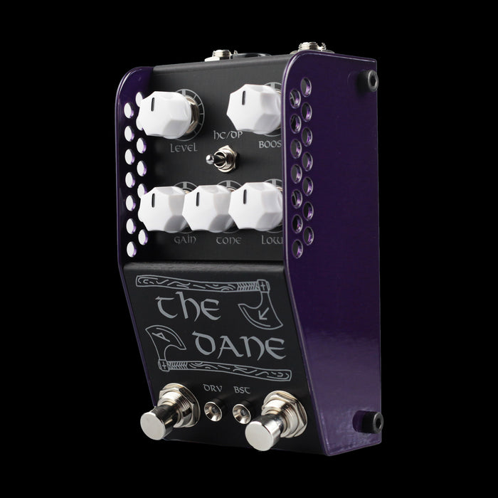 Thorpy FX The Dane Mk II Overdrive/Boost Pedal Left Angle 