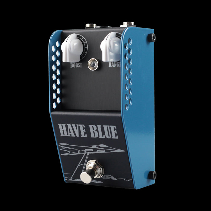 have blue pedal Thorpy FX Limited Edition Vintage Reimagined Have Blue Boost Pedal — Truetone Music