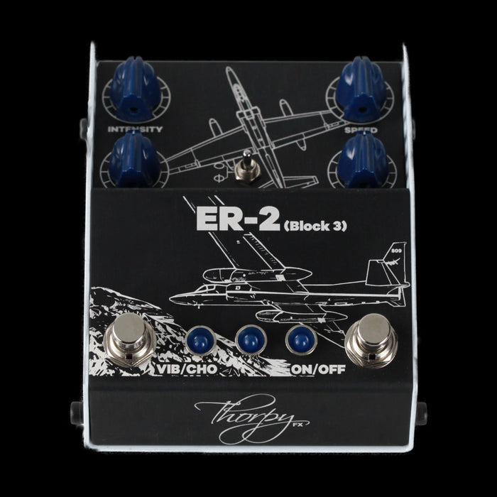 Thorpy FX ER-2 Block 3 Uni-Vibe Pedal Angle Up