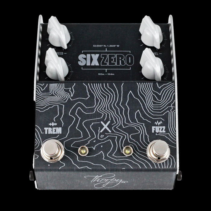 Thorpy FX Six Zero Fuzz & Tremolo Pedal Tilt Up