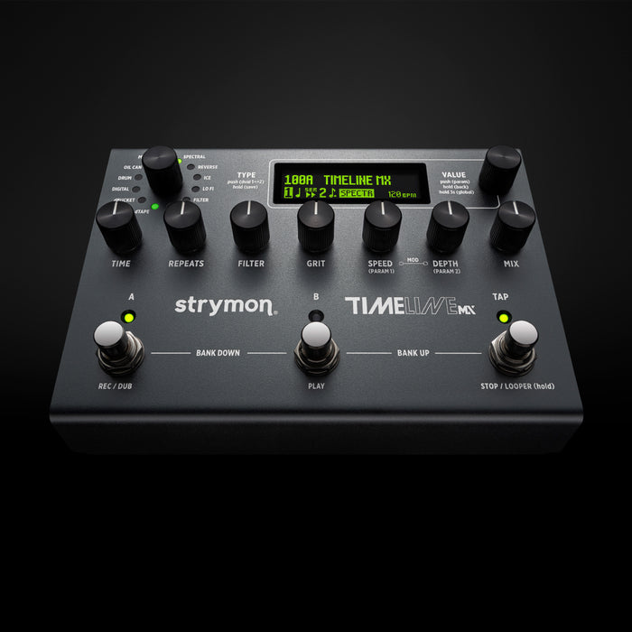 Strymon Timeline MX Multi-Delay Pedal Angle Bottom