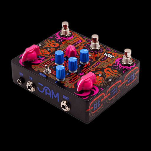 JAM Pedals Tiny Amp Destroyer Pedal Angle Top 