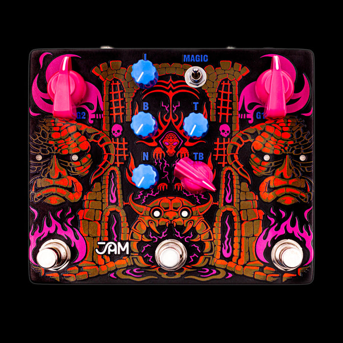 JAM Pedals Tiny Amp Destroyer Pedal Front