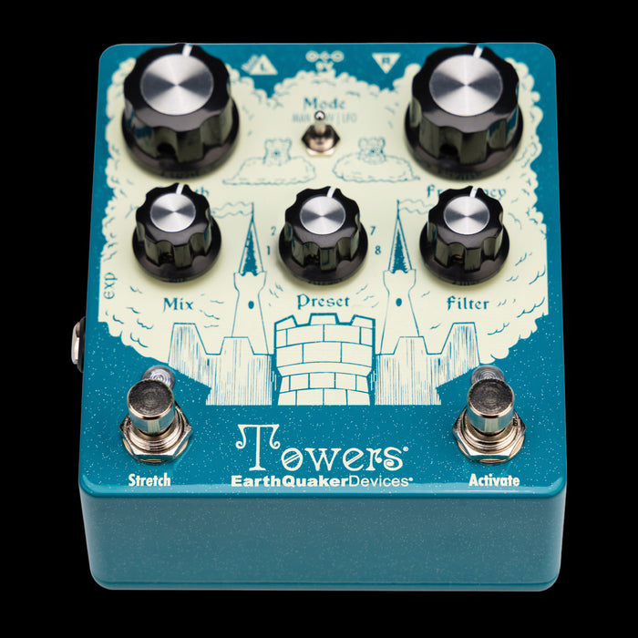 EarthQuaker Devices Towers Soundscape Generator Pedal Bottom