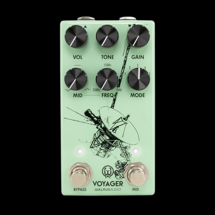 Walrus Audio Voyager Overdrive MkII Pedal Front