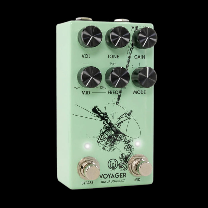 Walrus Audio Voyager Overdrive MkII Pedal Right Angle