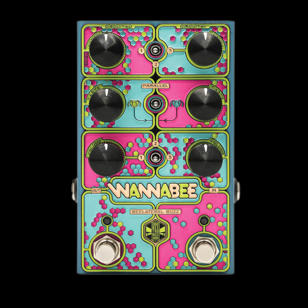 buzz pedal Beetronics Wannabee Beelateral Buzz Fuzz Pedal — Truetone Music