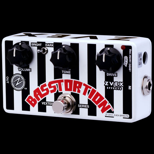 ZVex Vexter Series Basstortion Bass Distortion Pedal Angle