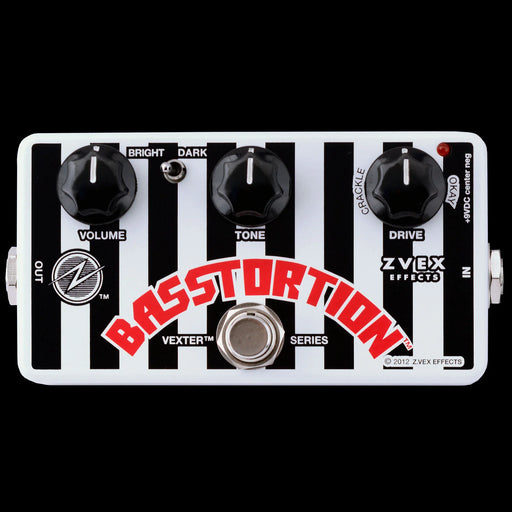 ZVex Vexter Series Basstortion Bass Distortion Pedal Front 