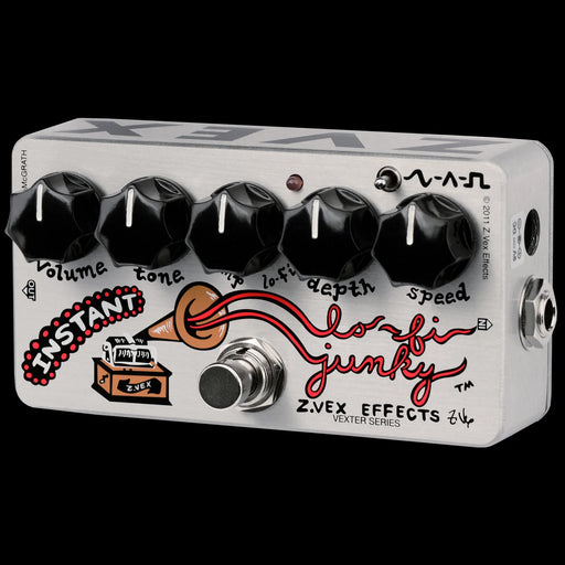 ZVex Vexter Instant Lo Fi Junky Guitar Pedal Angle