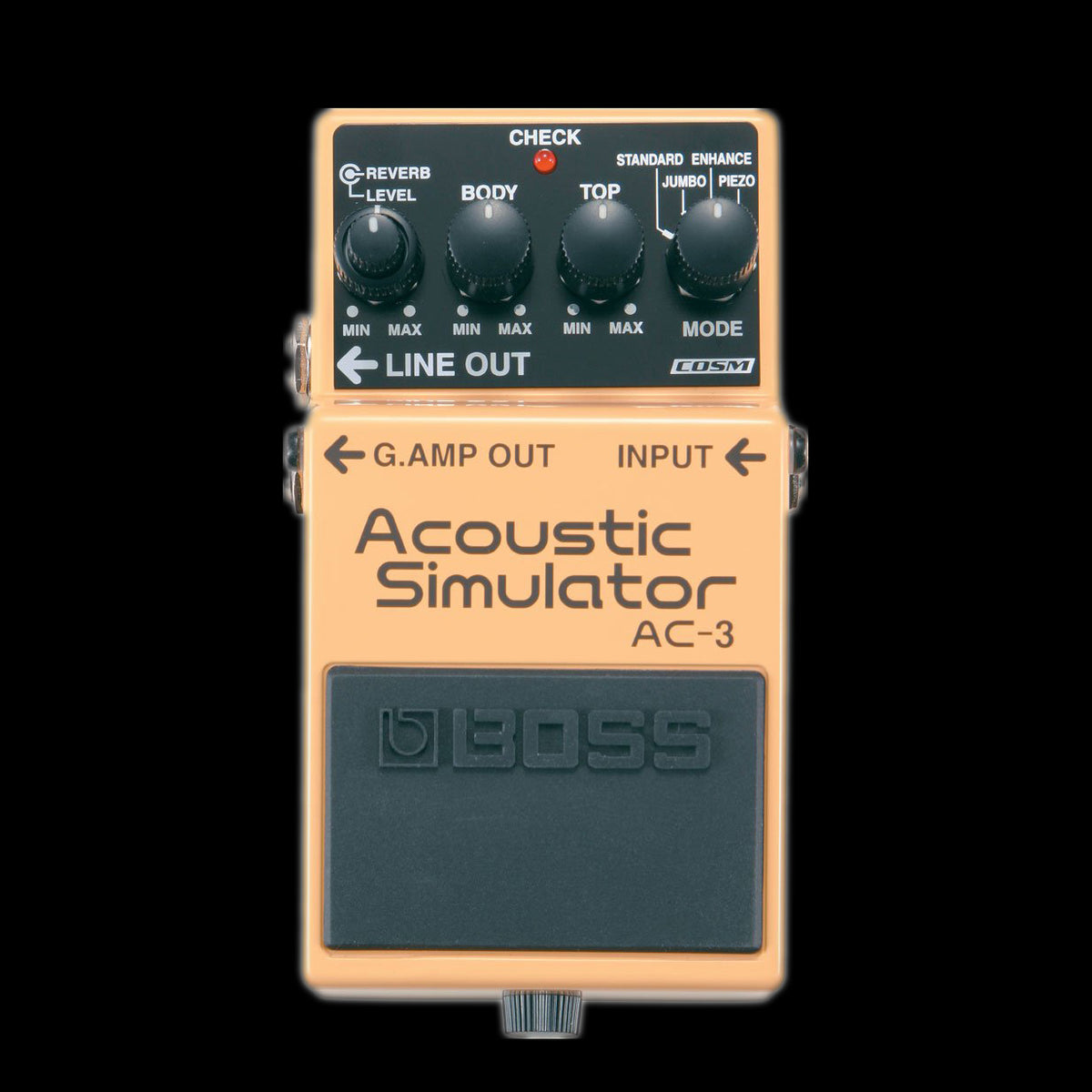 Boss AC-3 Acoustic Simulator Guitar Pedal — Truetone Music