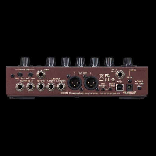 Boss AD-10 Acoustic Preamp Pedal Top