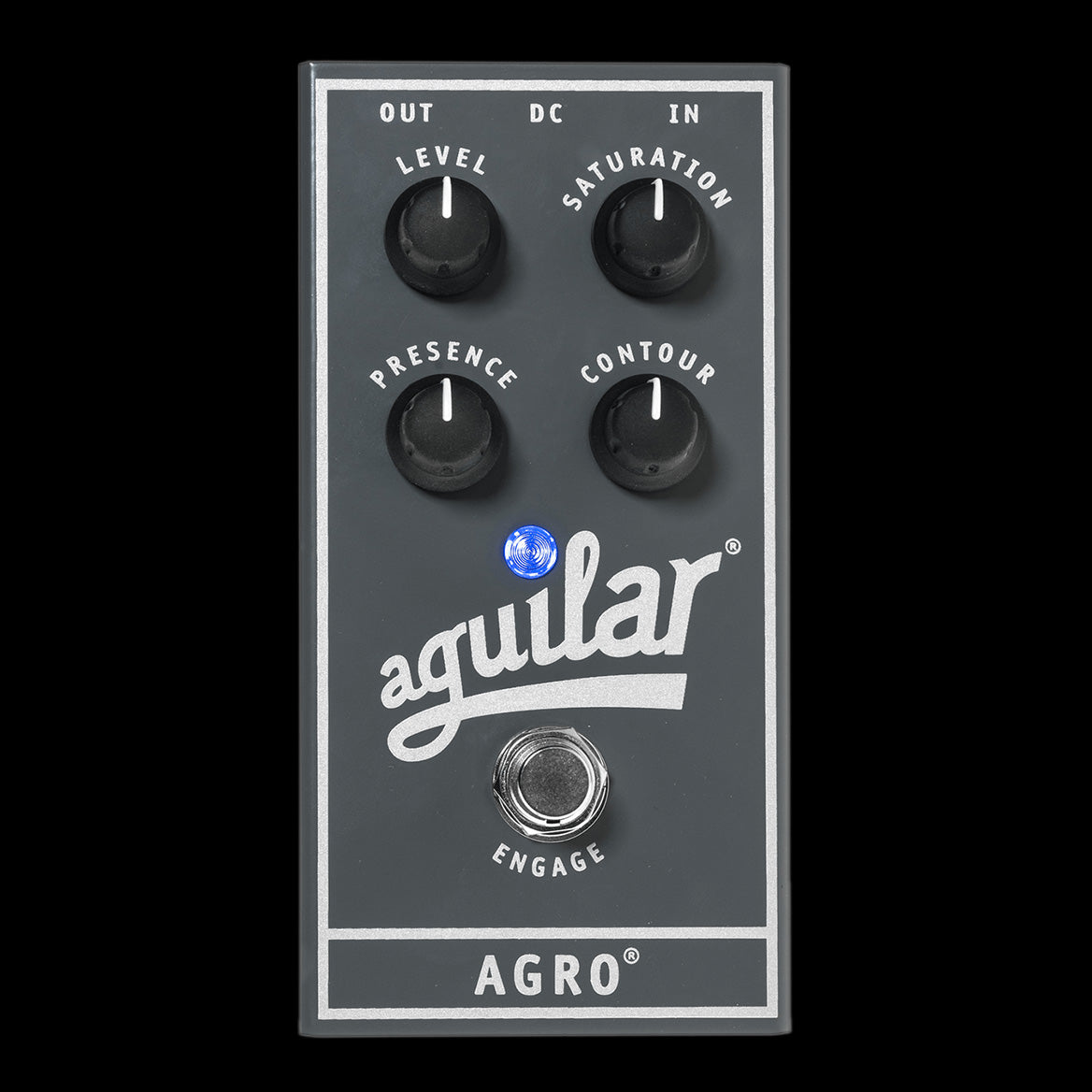 good bass overdrive pedal Aguilar Agro Bass Overdrive Effect Pedal — Truetone Music